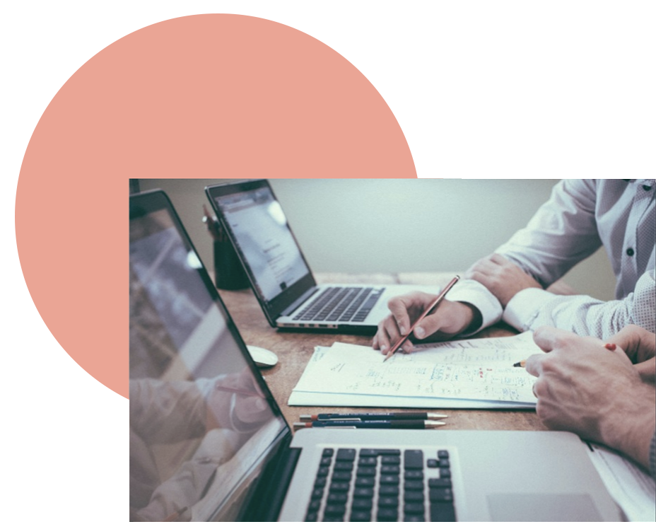 Reunião de trabalho com planejamento